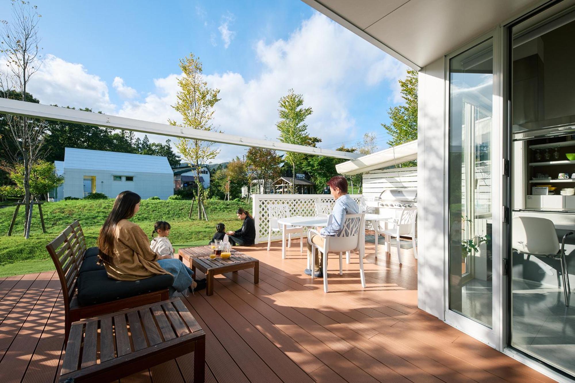 Holiday House Green Garden Гудзё Экстерьер фото